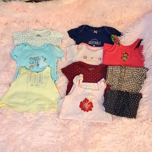 0-3mo and 6mo GIRLS BUNDLE